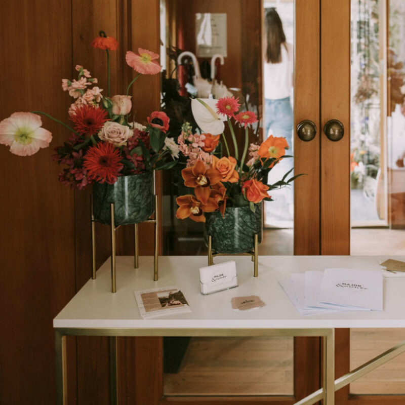 emerald pot | major and minor wanaka wedding hire decor vases