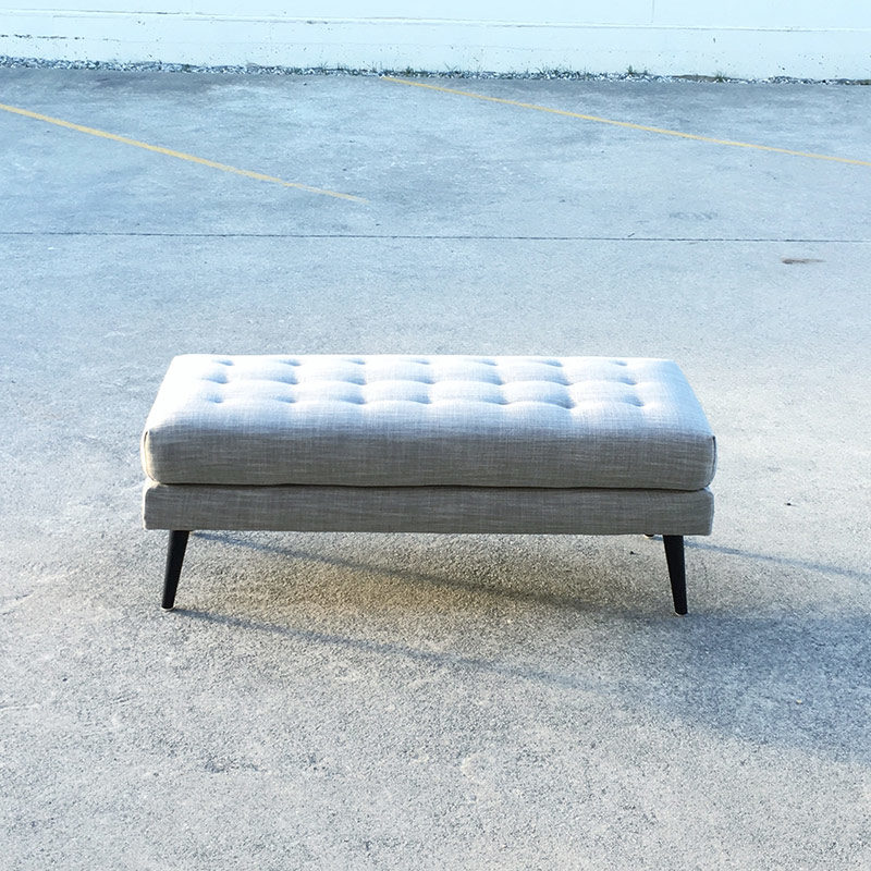 Grey Ottoman - Major & Minor - Wanaka Wedding Hire