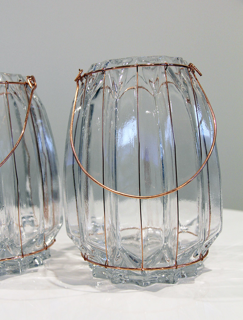 Copper Glass lanterns Hire Wanaka - Major & Minor