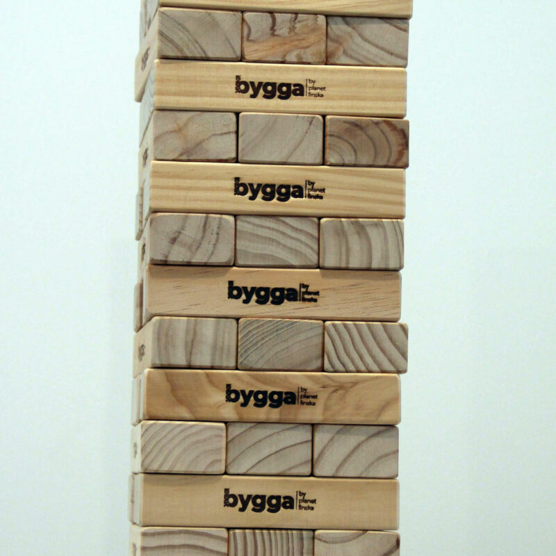 Giant Jenga - Wedding Hire Wanaka - Major & Minor