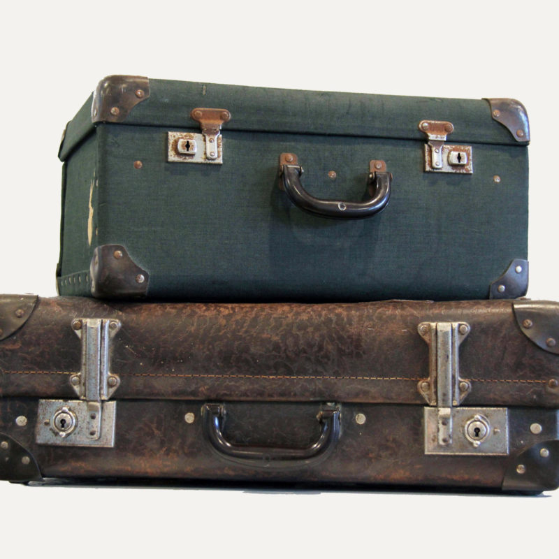 Vintage Suitcases - Wedding Hire Wanaka - Major & Minor