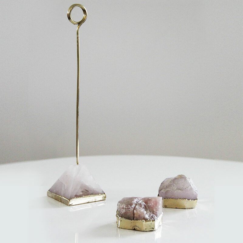 Agate Loop Card Holder - Wedding Hire Wanaka - Major & Minor