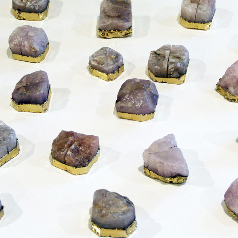 Agate and gold name card holder - Wedding Hire Wanaka - Major & Minor