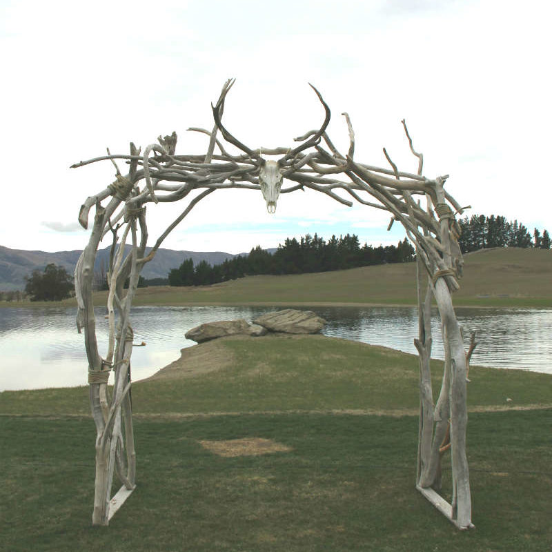 Driftwood Arch 2 - Major and Minor - Wedding and Party Hire Wanaka