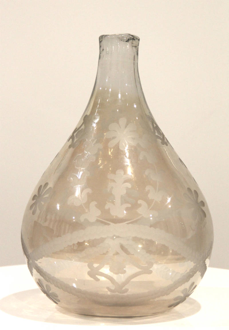 Etched Vase Large - Major and Minor - Wedding and Party Hire Wanaka