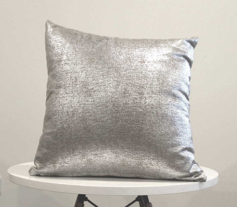 Silver Beige Cushion - Major and Minor - Wedding and Party Hire Wanaka