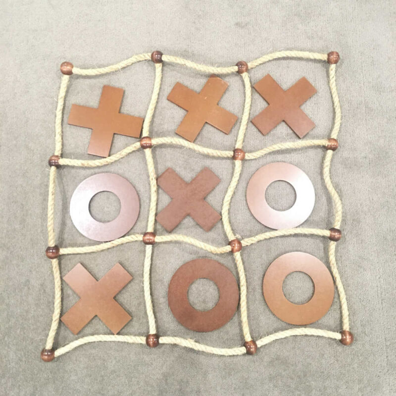 Noughts and Crosses - Wedding Games - Wedding Hire Wanaka - Major and Minor