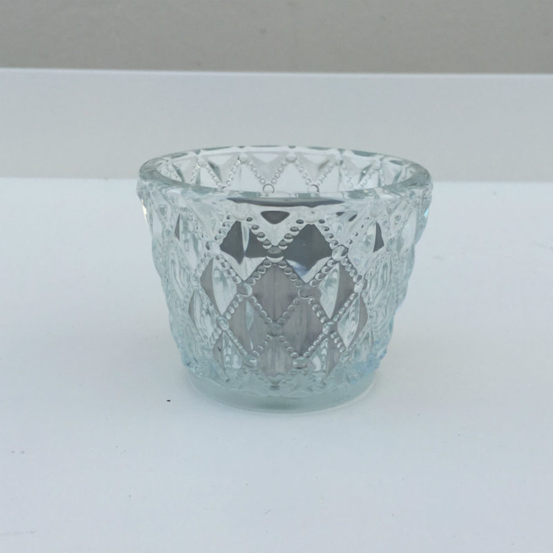 Cut Glass Tealight - Diamond - Major and Minor - Wedding Hire - Wanaka Hire - Events and Weddings