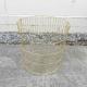 Gold Wire Basket Large - Major and Minor - Wedding Hire - Wanaka Hire - Events and Weddings