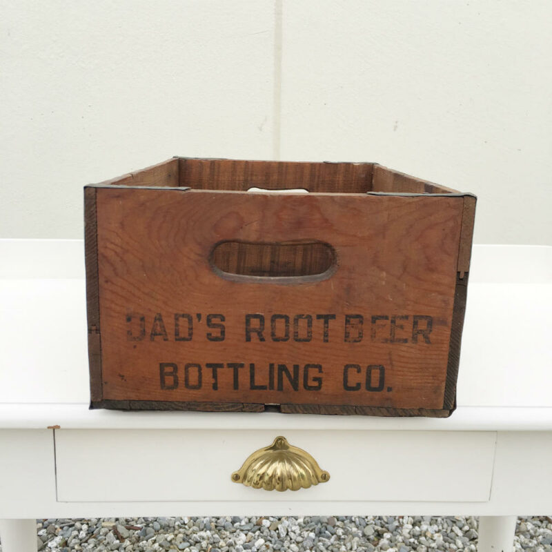 Medium Wooden Box - Front - Major and Minor - Wedding Hire - Wanaka Hire - Events and Weddings