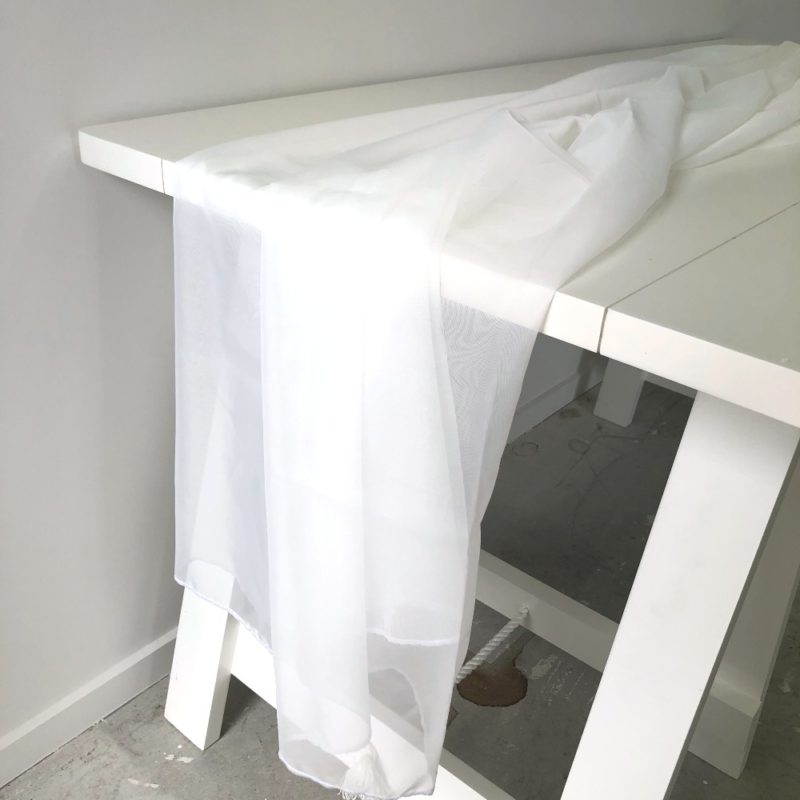 Draping Material White _ Wanaka Weddings and Events _ Major and Minor Hire