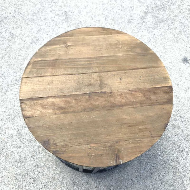 Rustic Side Table | Close Up | Wanaka Weddings and Events | Major and Minor Hire
