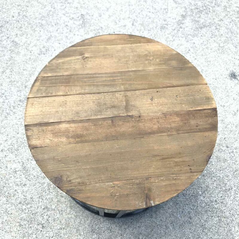 Rustic Side Table | Close Up | Wanaka Weddings and Events | Major and Minor Hire