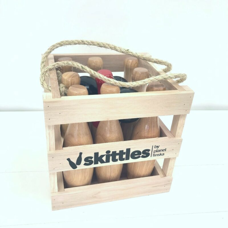 Skittles | Lawn Game | Carry Case | Wanaka Weddings and Events | Major and Minor Hire