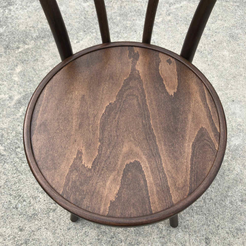Bentwood Chair - Walnut Closeup - Major and Minor - Wedding and Event Hire - Wanaka Hire -