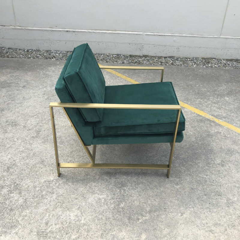 Lola Velvet Chair side - Wanaka Wedding Hire - Wanaka Wedding and Events - Queenstown Furniture