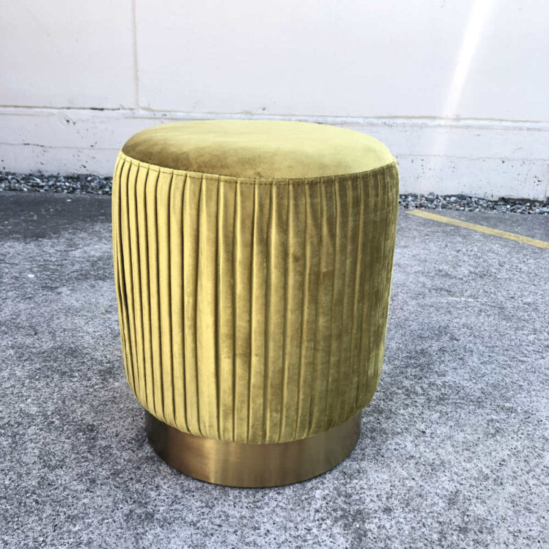 Ritz Ottoman Gold - Wanaka Wedding Hire - Queenstown Wedding Hire - Event Furniture