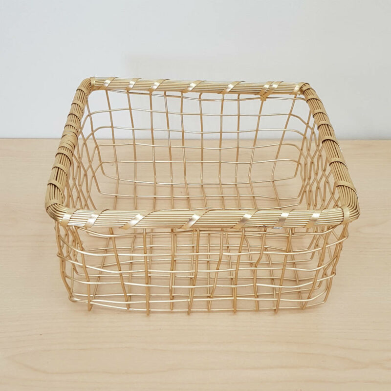 gold basket - major and minor hire - wedding hire wanaka - wedding hire queenstown