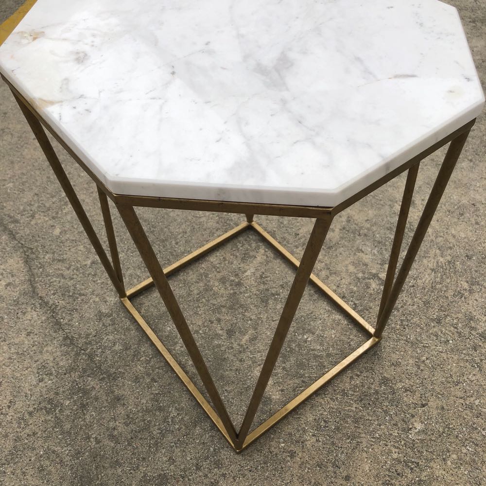 Marble Side Table | Top | Wedding and Event Hire | Wanaka and Queenstown Hire