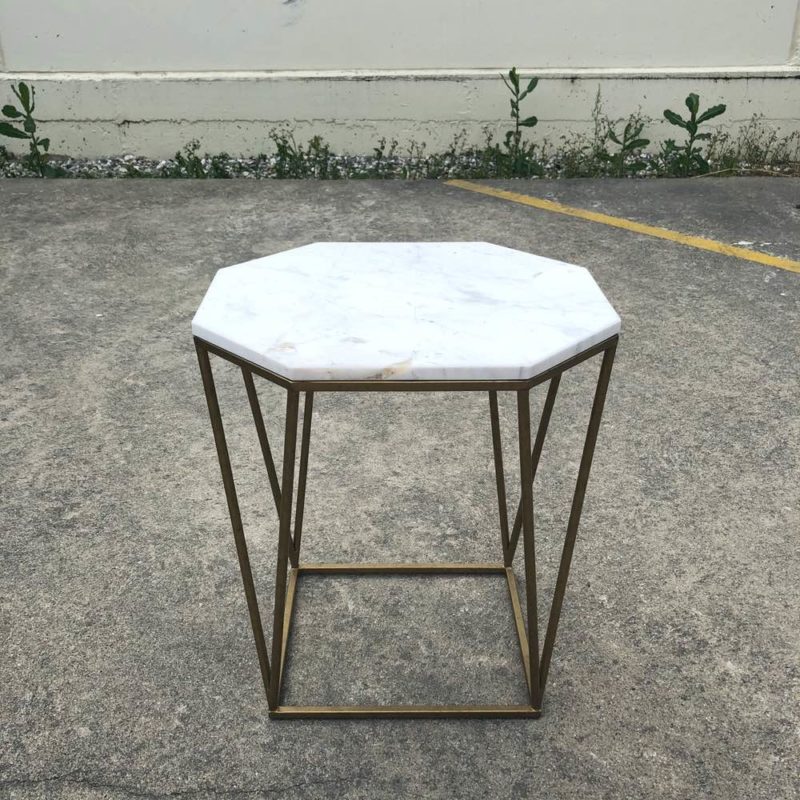 Marble Side Table | Wedding and Event Hire | Wanaka and Queenstown Hire