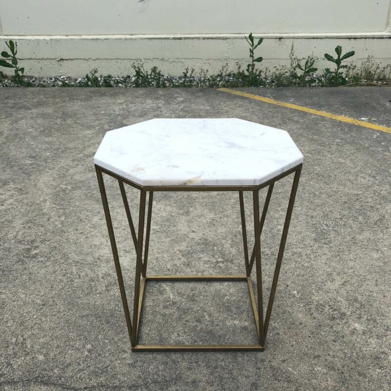 Marble Side Table | Wedding and Event Hire | Wanaka and Queenstown Hire