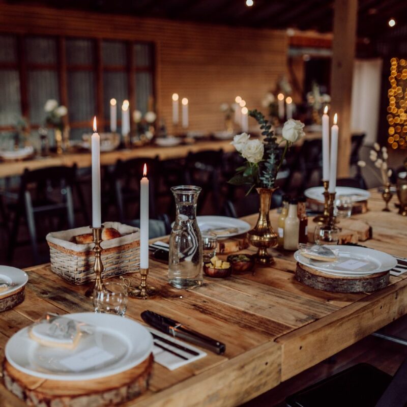 Brass Candlesticks _ Wanaka Wedding Hire _ Queenstown Wedding Hire _ Major and Minor