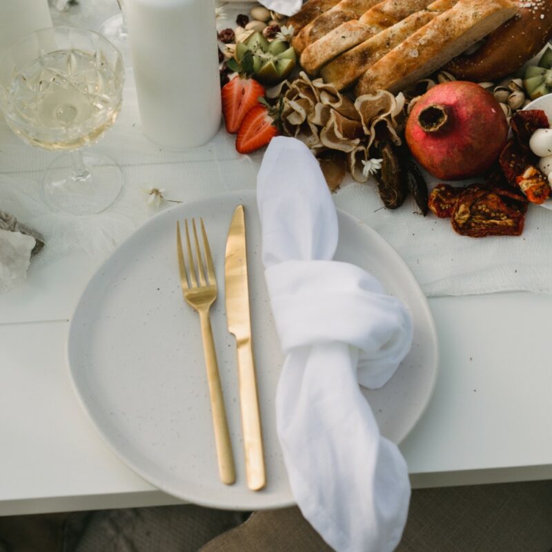 Gold Fork and Knife _ Styled _ Event Hire _ Wanaka Wedding Hire _ Queenstown Wedding Hire _ Major and Minor
