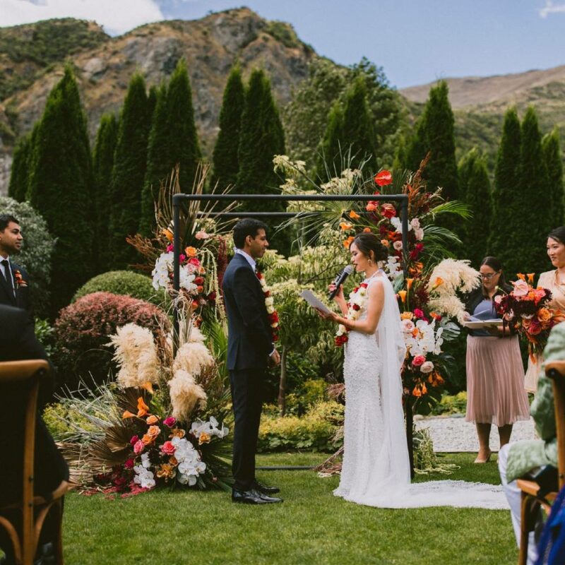 Industrial Wedding Arch _ Example _Queenstown Wedding Hire _ Wanaka Wedding Hire _ Major and Minor Hire