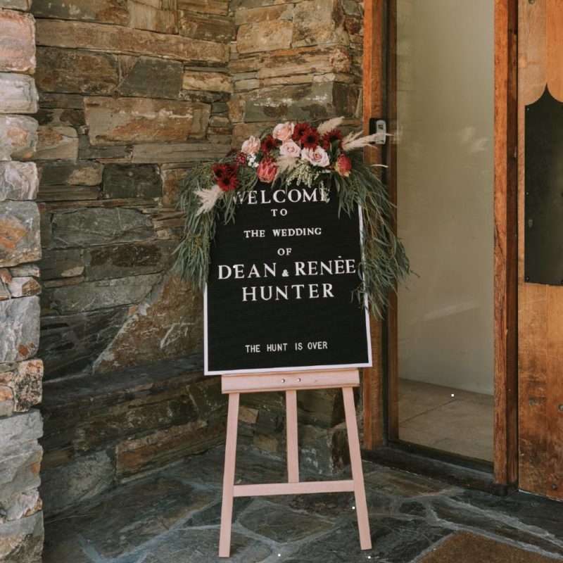 Letterboard _ Easel _ Wanaka Wedding Hire _ Queenstown Wedding Hire _ Major and Minor