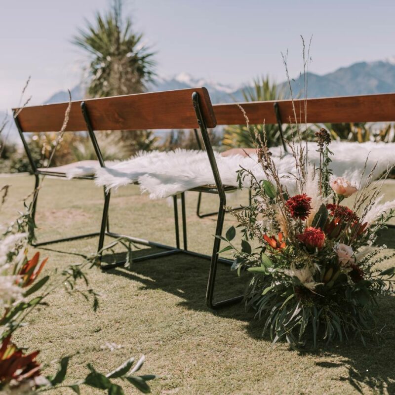 Wooden Benchseat _ Styled