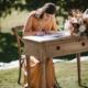 Wooden signing table _ Tables _ Styled _ Wanaka Wedding Hire _ Queenstown Wedding Hire _ Major and Minor