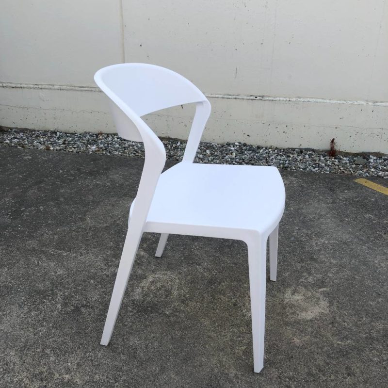 Cafe Chair White | Queenstown Wedding Hire | Chair Hire Wanaka