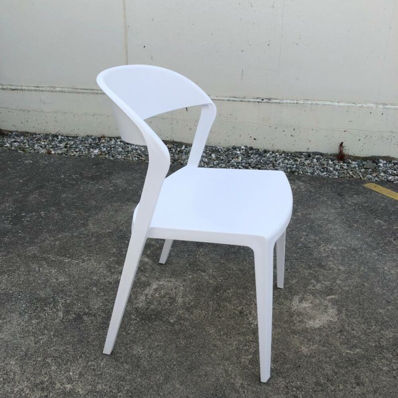 Cafe Chair White | Queenstown Wedding Hire | Chair Hire Wanaka