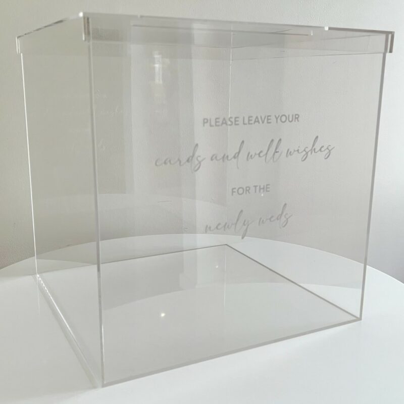 Acrylic Wishing Well | Wanaka Wedding Hire | Queenstown Wedding Hire