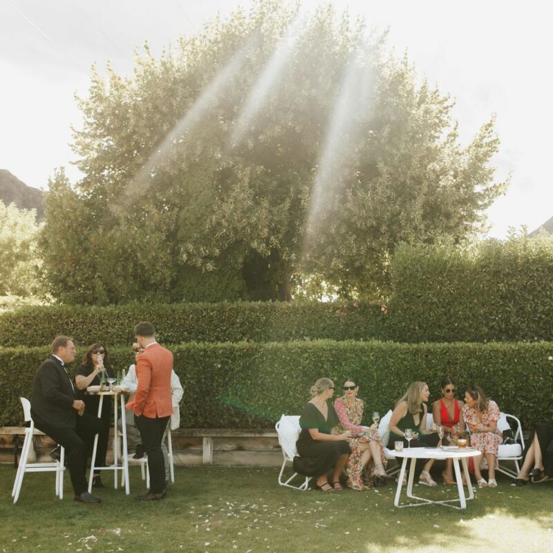 Ava Outdoor Table Dressed Major and Minor Hire Wanaka