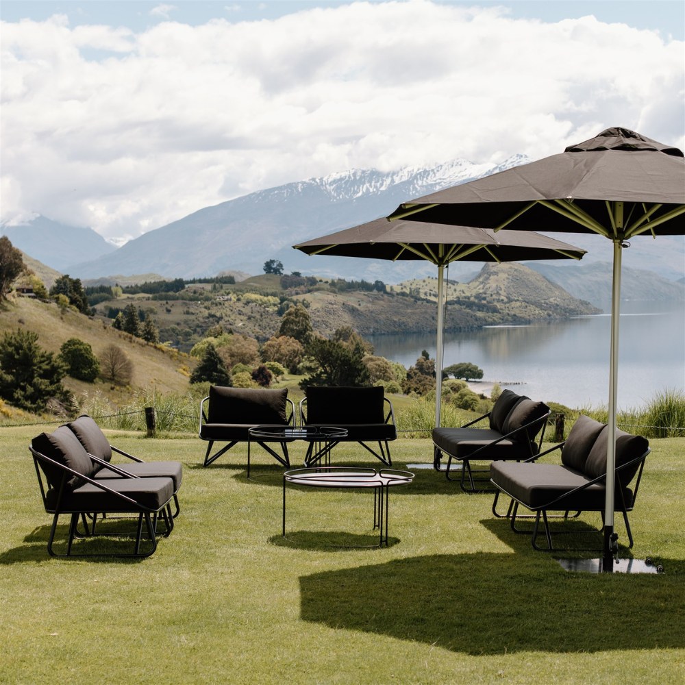 Black Outdoor Package Dressed Major and Minor Hire Wanaka