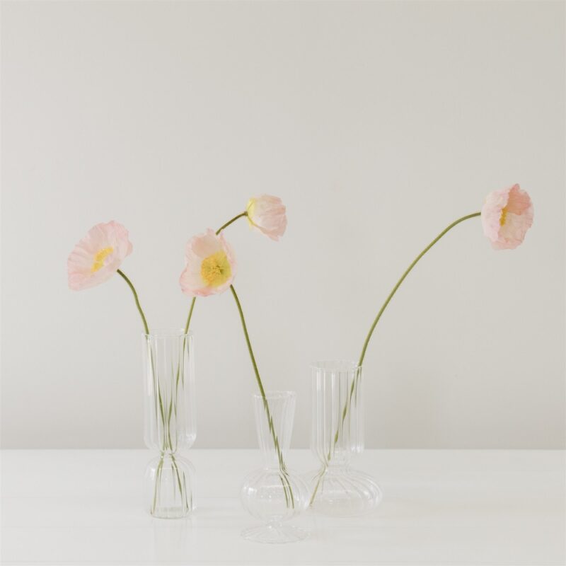 Fluted Vase Dressed Major and Minor Hire Wanaka