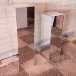 Mirrored Plinth Medium - Major and Minor Hire Wanaka Event Hire